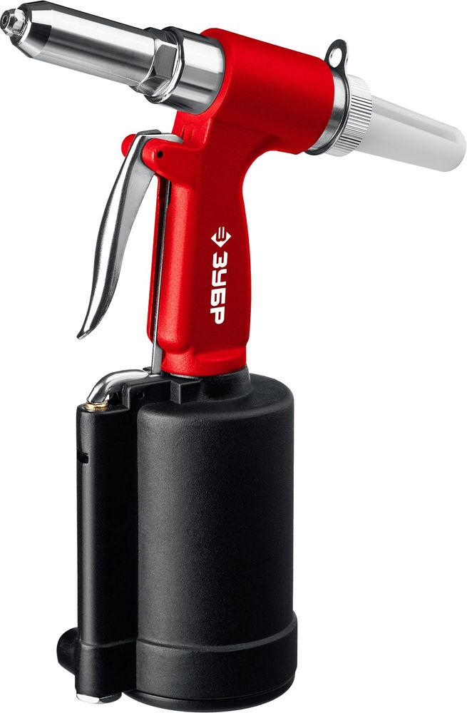 Заклепочник пневматический 2.4 - 4.8 мм цельнометаллический корпус ЗУБР ПЗ-48 31283