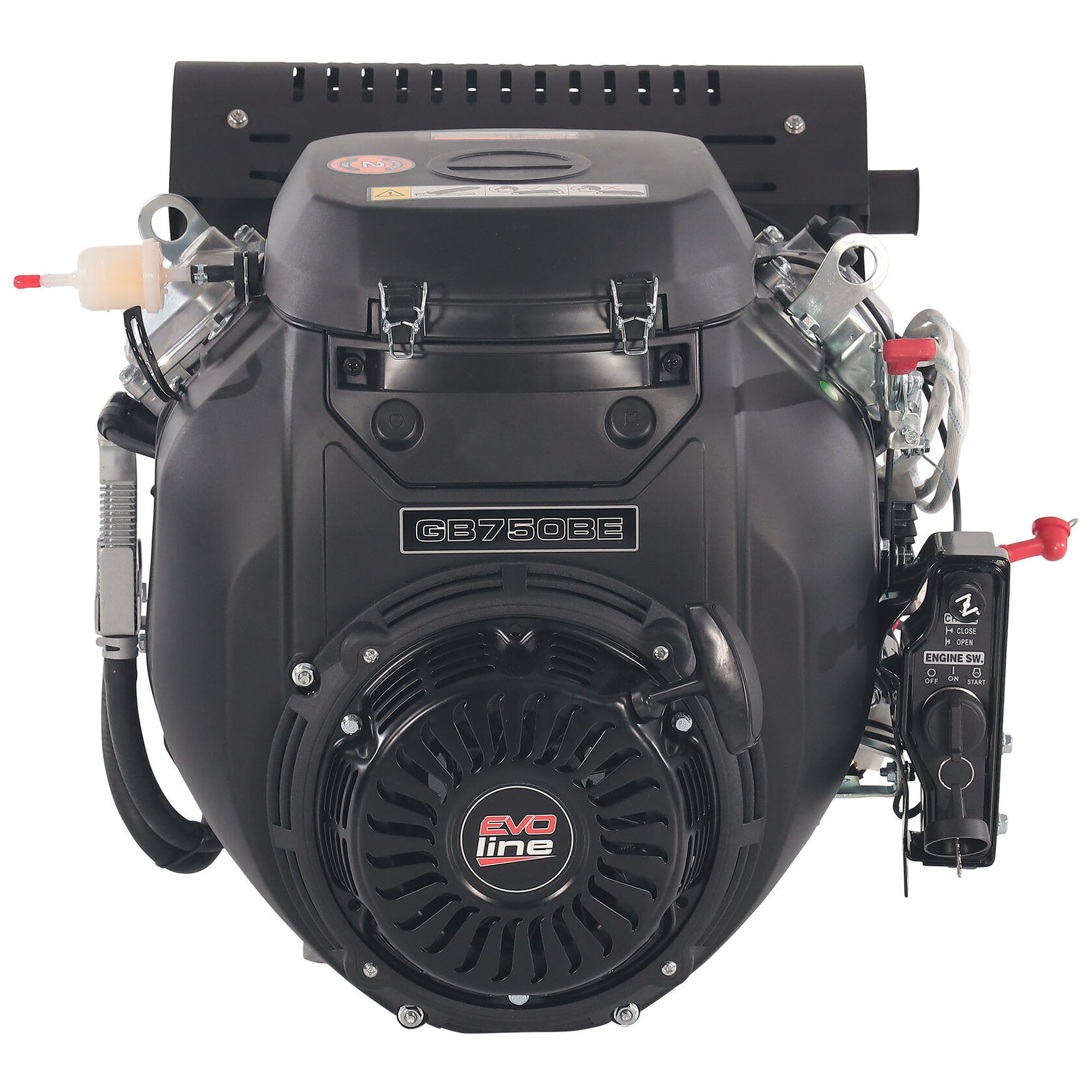 Двигатель бензиновый EVOline GB 750 BE 25,4 мм 4500 rpm (произведено Zongshen)