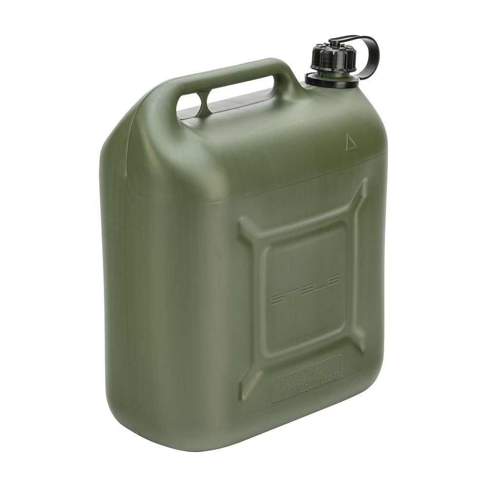 Канистра для ГСМ вертикальная 20 л, пластиковая, усиленная Stels (53127)