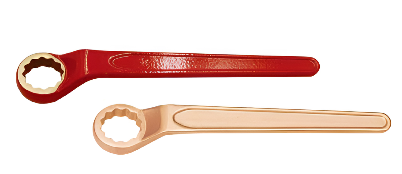 Ключ накид. одност  41 коленчатый искробезопасный сплав AlCu 159A-41, HORTZ