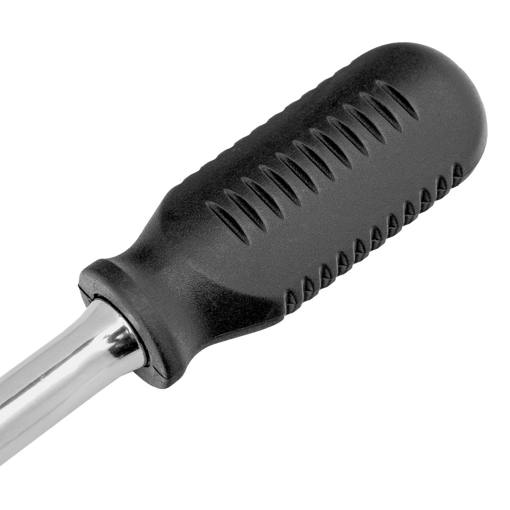 Ключ-трещотка 1/4, 45 зубьев, с быстрым сбросом, CrV, хром Сибртех