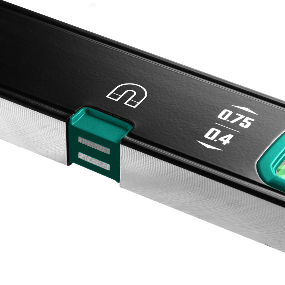 Магнитный уровень 1500 мм, усиленный профиль, с зеркальным глазком KRAFTOOL 34785-150