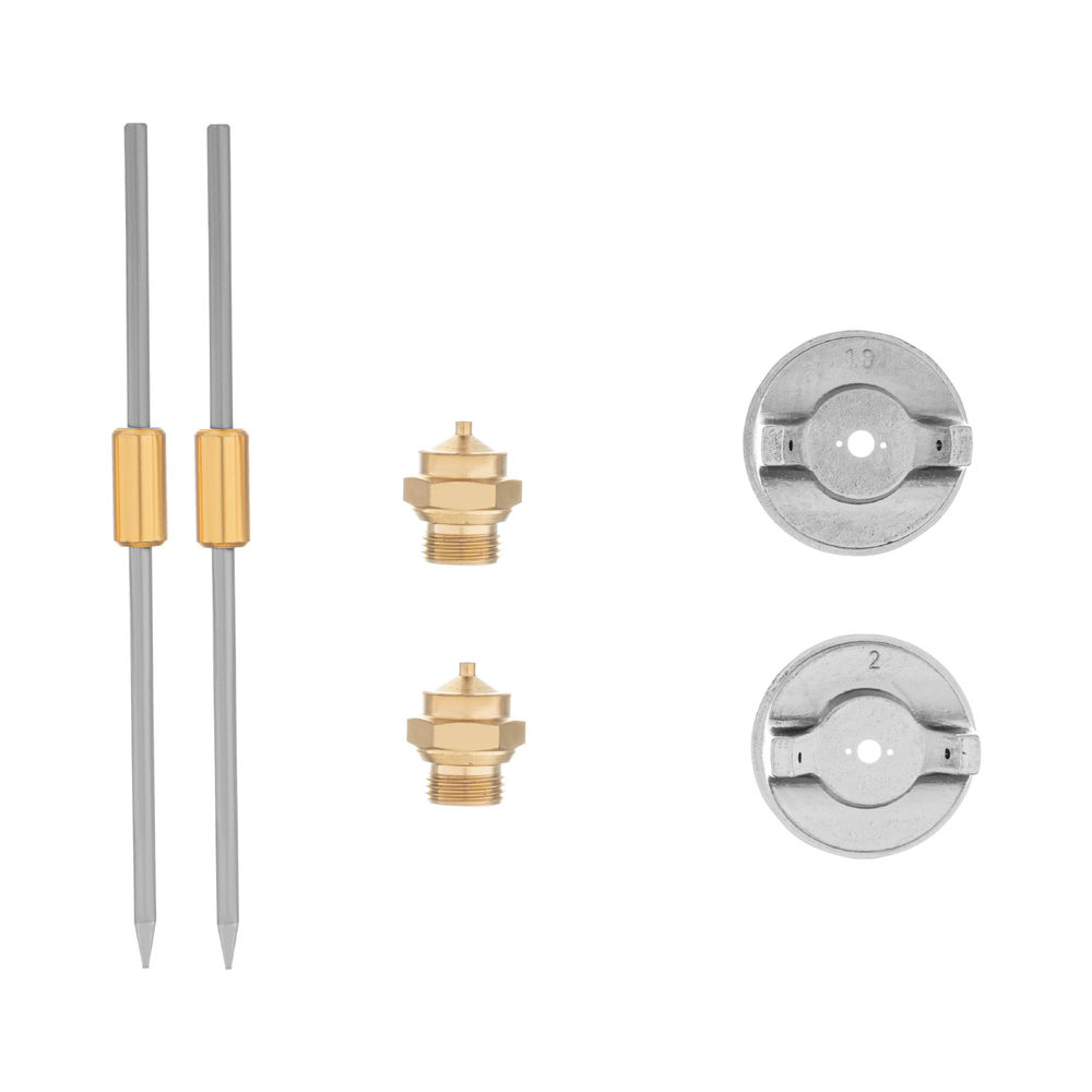 Краскораспылитель пневматический с нижним бачком V 1, 0 л, сопло D 1.2, 1.5 и 1.8 мм Matrix (57316)