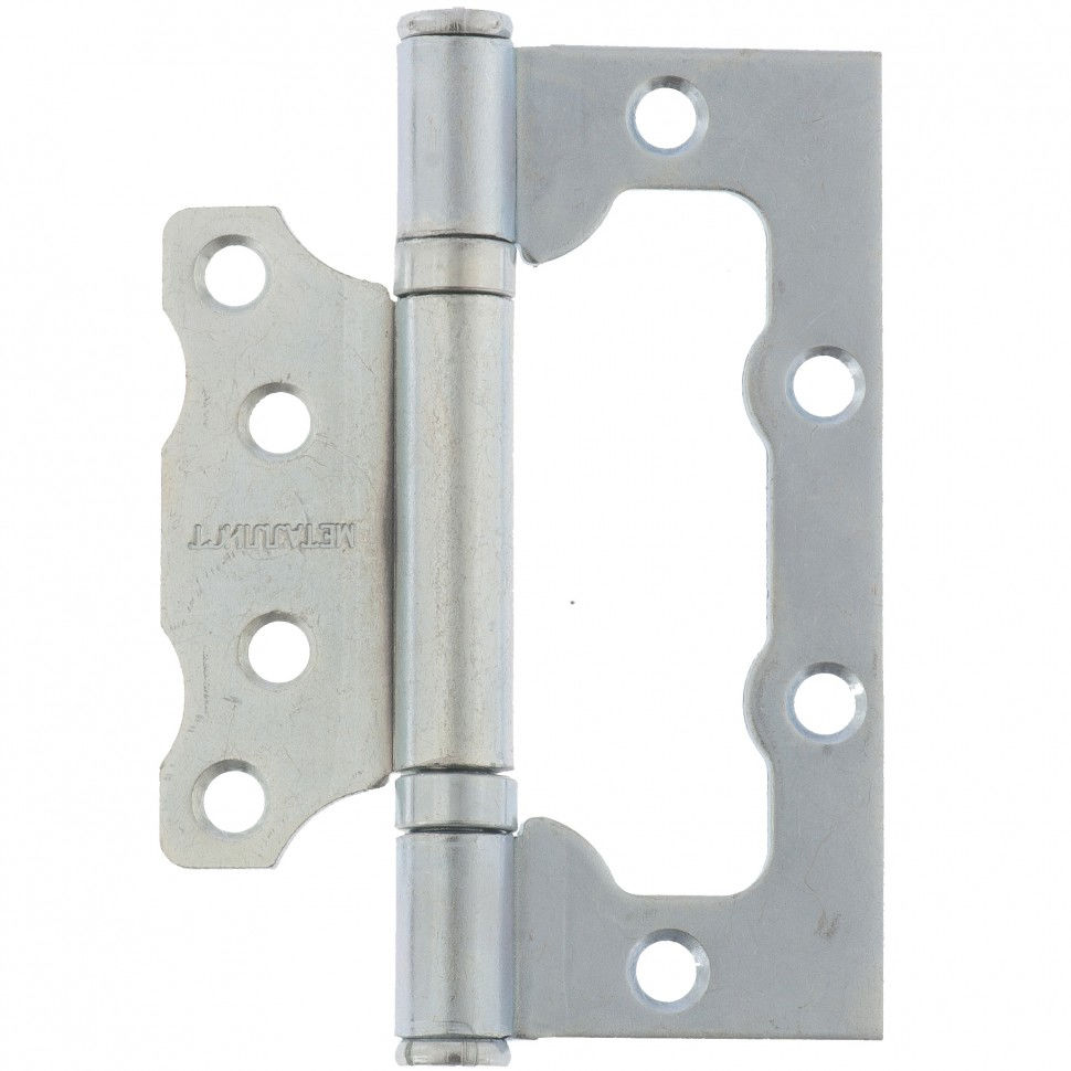 Петля накладная ПНУ-100, цинк, 4 шт, (Металлист) (91563)