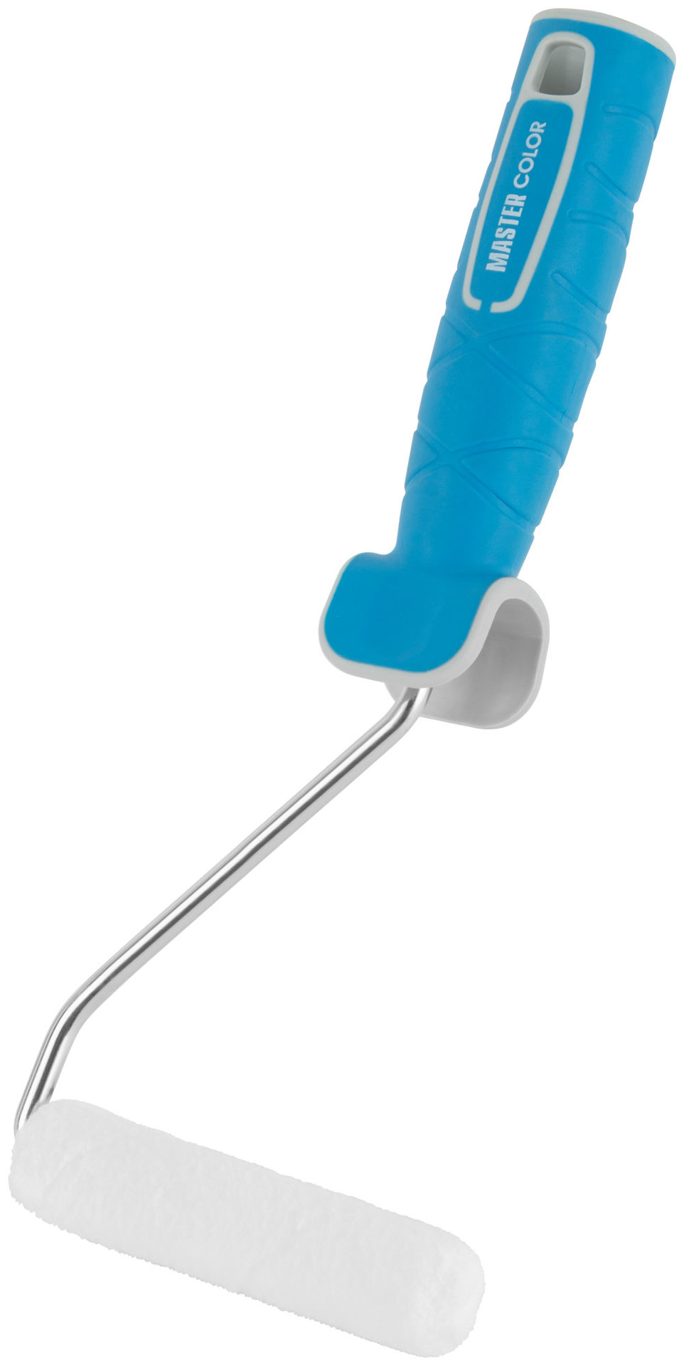 Ролик, ядро 15 мм, полиэстр филт, ворс 6 мм, 2K-ручка 27 см, 100 мм (30-1037)