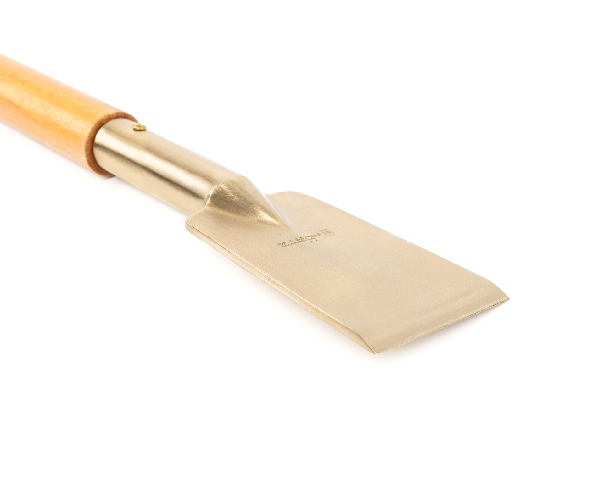 Шабер лопатка 50х690 мм рукоятка деревянная искробезопасный AlCu 212-1002, HORTZ