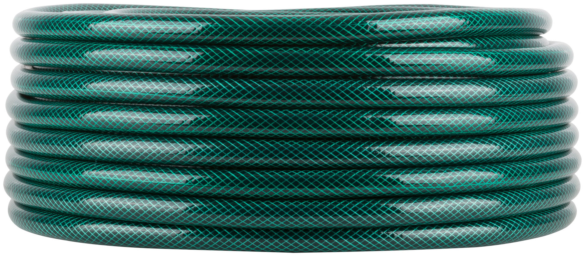 Шланг поливочный трехслойный армированный, зеленый 3/4 х 1,5 мм х 50 м (76309)