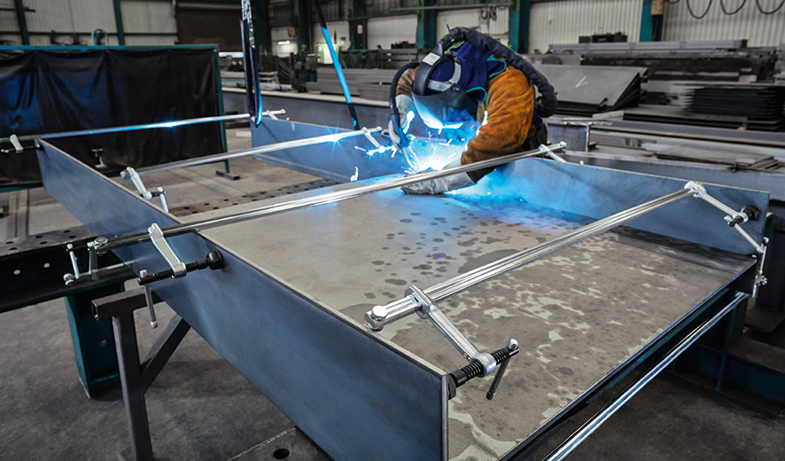 Набор струбцин адаптирующихся под различные формы 1500/120, 6.5 кН SLV150M BE-SLV150M