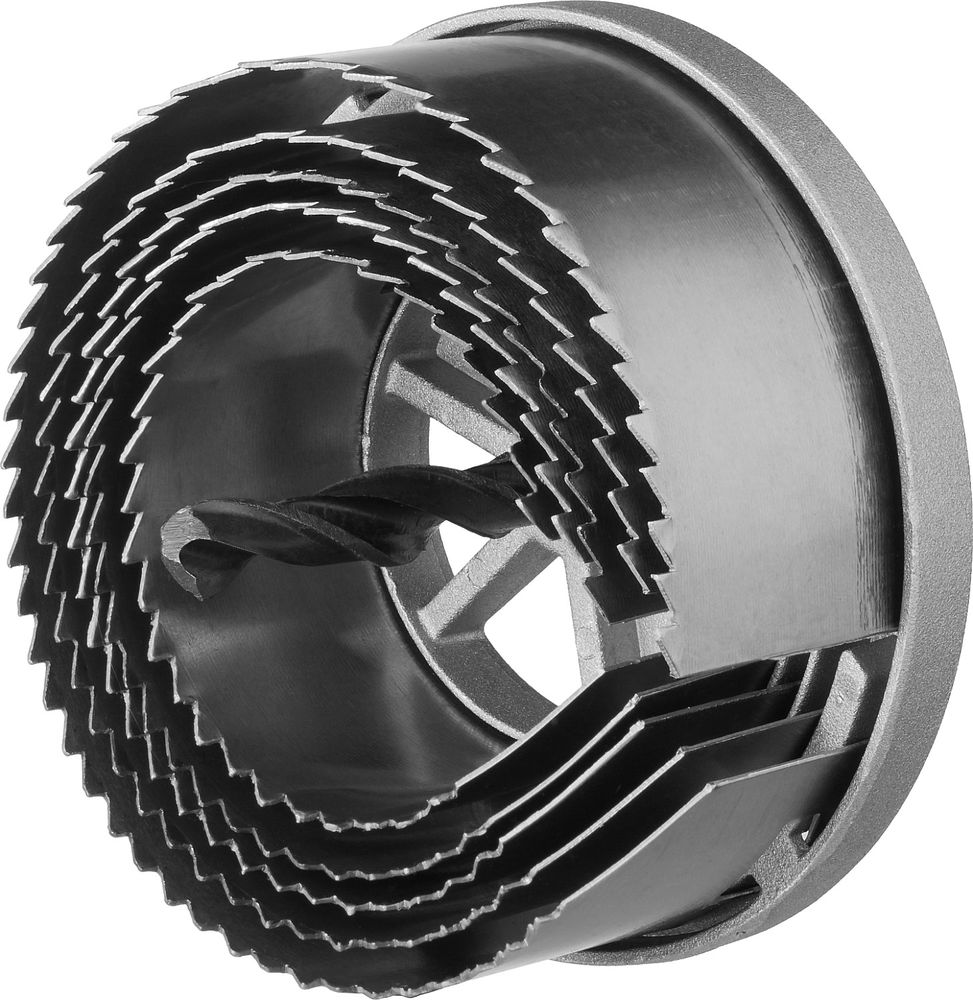 Пила кольцевая наборная по дереву 5 шт, (60-67-74-81-95 х 32 мм), усиленная STAYER Professional 2957-095