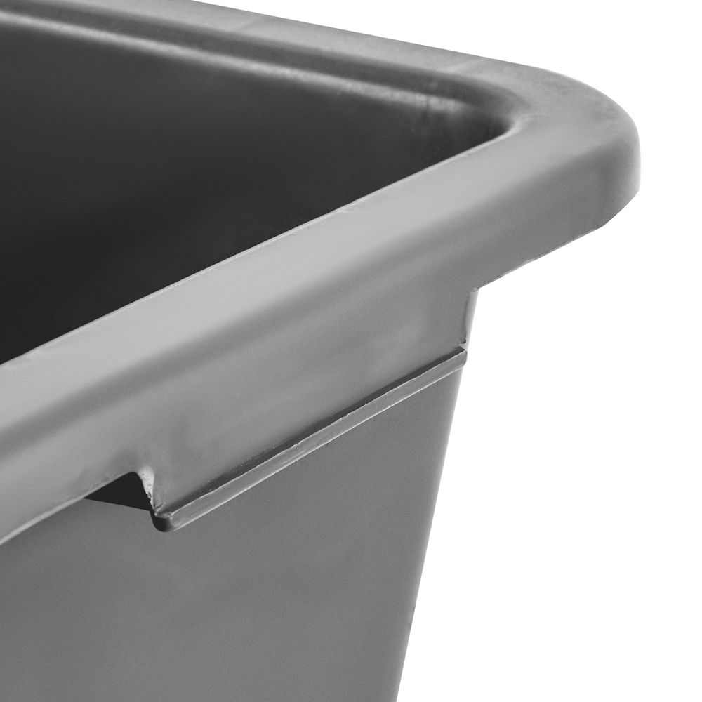 Таз прямоугольный строительный усиленный, 55 л Matrix (81471)