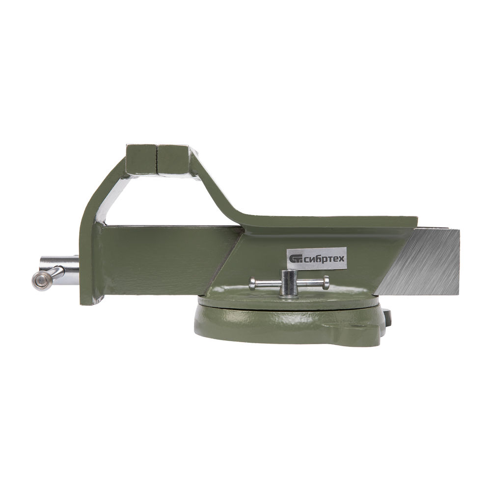 Тиски слесарные, 125 мм, стальные, поворотные Сибртех (18619)