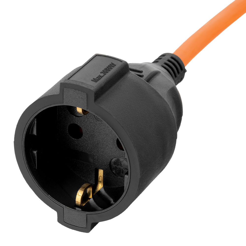 Удлинитель-шнур силовой Garden Series, б/з, ПВС, 10м, 1 розетка, 2 x 1,5 мм, Denzel (37403)