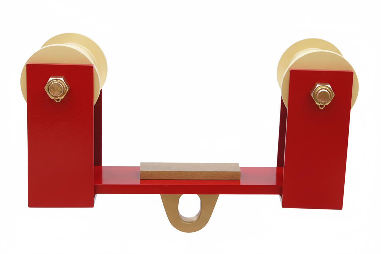 Управляемая тележка для цепного подъемника искробезопасная, сплав AlCu 307E-1002, HORTZ