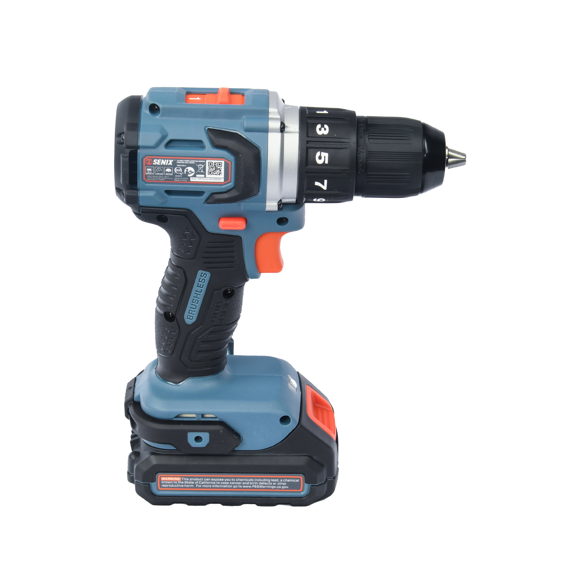 Дрель-шуруповерт, 60 Нм, без АКБ и ЗУ X2 20В