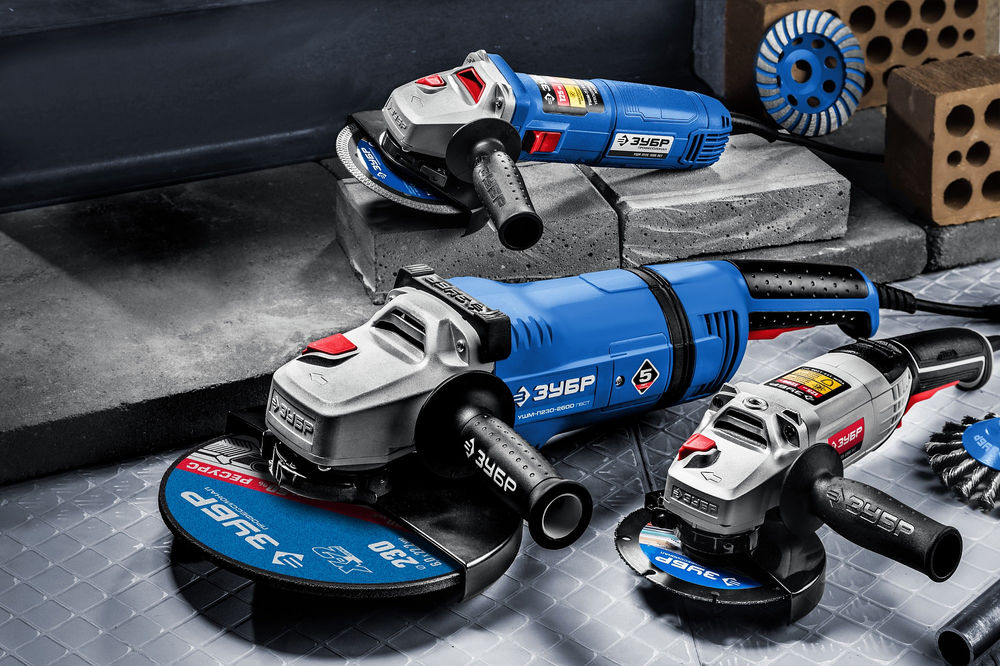 УШМ 1500 Вт d125 мм Профессионал ЗУБР УШМ-П125-1500 ПСТ