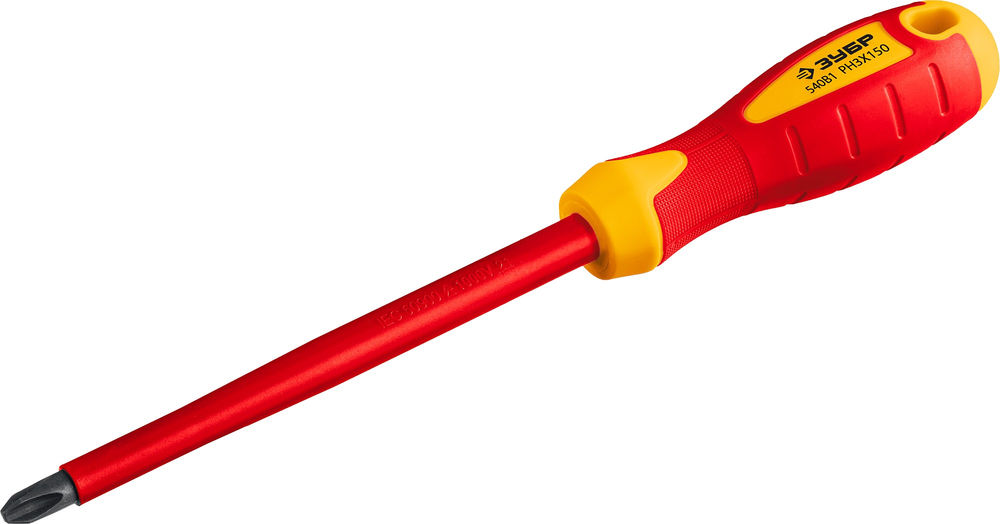 Отвертка диэлектрическая Элекутрик ЗУБР Профессионал 25262-3-150_z01