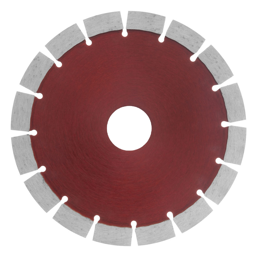 Диск алмазный, отрезной сегментный, 125 х 22.2 мм, тонкий, сухая резка Matrix Professional (730627)