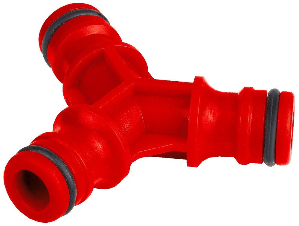 Штуцерный тройник GW-1, ударопрочный пластик GRINDA 8-426339_z01