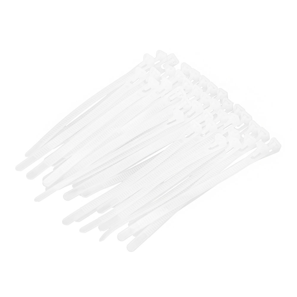 Хомуты многоразовые 150 x 7.2 мм, пластиковые 50 шт Сибртех (45571)