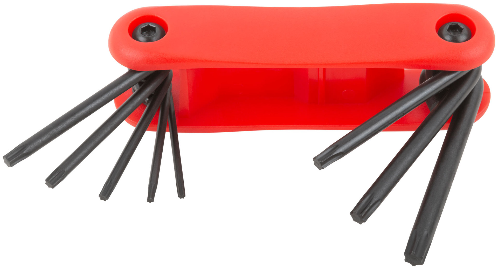 Ключи TORX 8 шт. CrV Т9-Т40 складные, пластиковый держатель