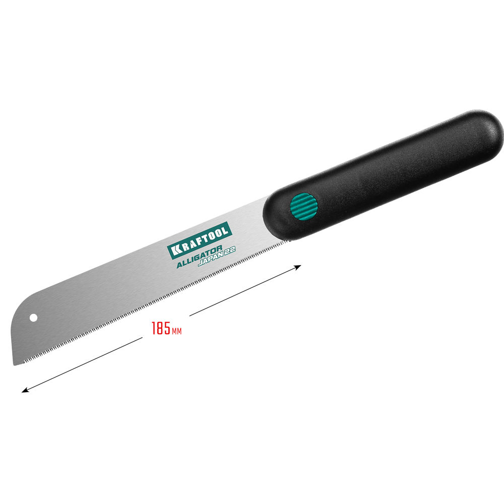 Ножовка по дереву Alligator Japan 22, 185 мм KRAFTOOL 1-15194-18-22