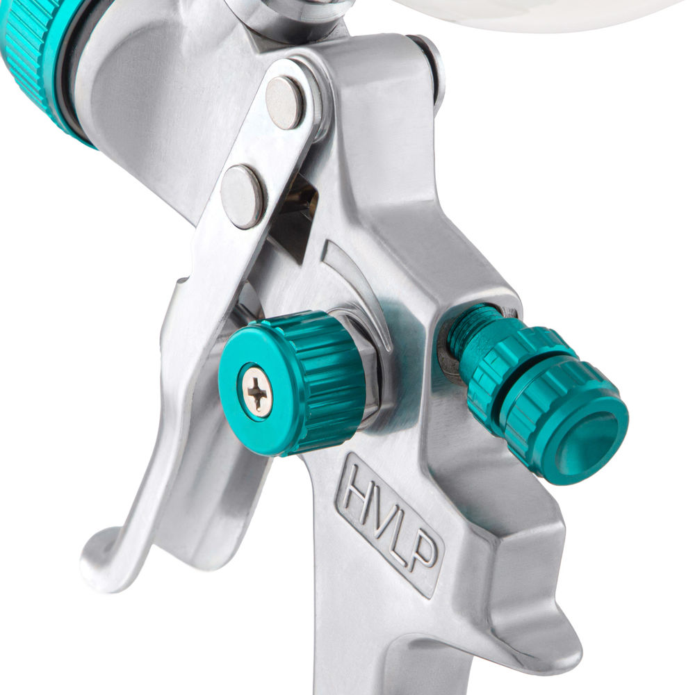 Краскораспылитель AG 801 HVLP, гравитационный, сопло 1.5 мм и 1.8 мм Stels (57360)