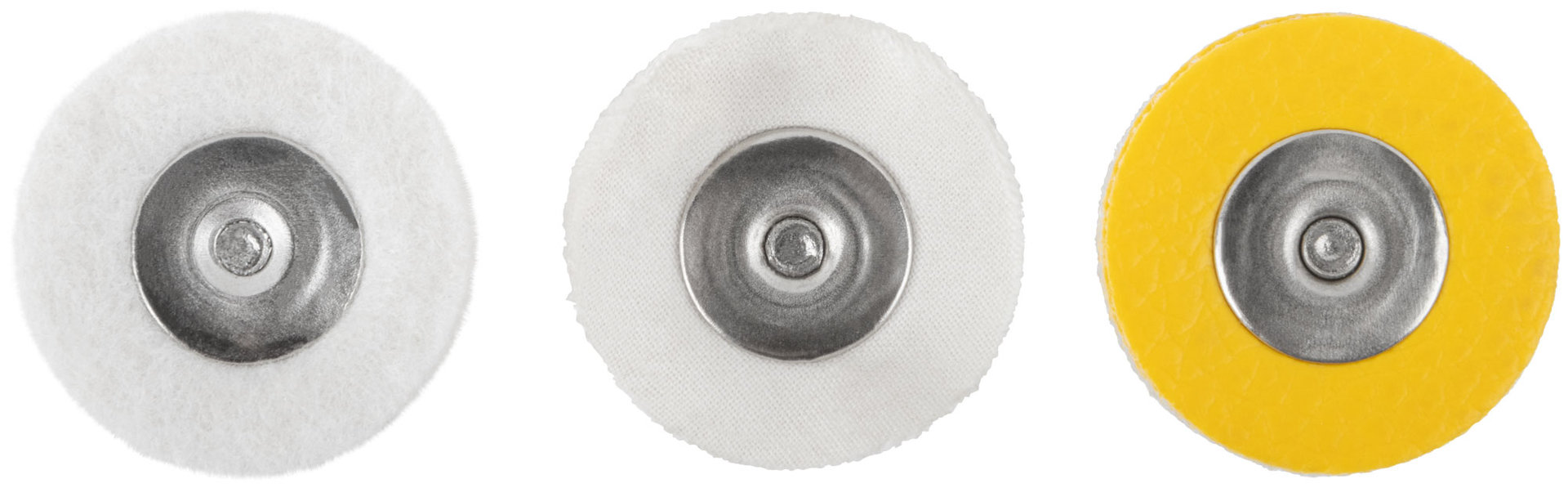 Круги полировочные, набор 3 шт. (36920)