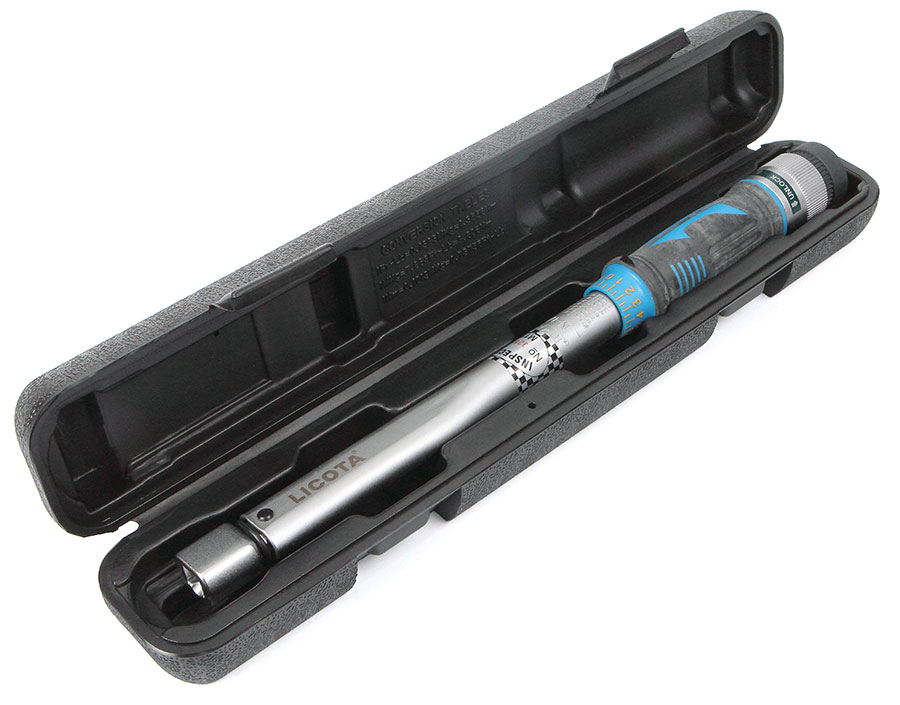 Динамометрический ключ с разъемом под сменные насадки 20-110 Нм AQC-N0912110 Licota