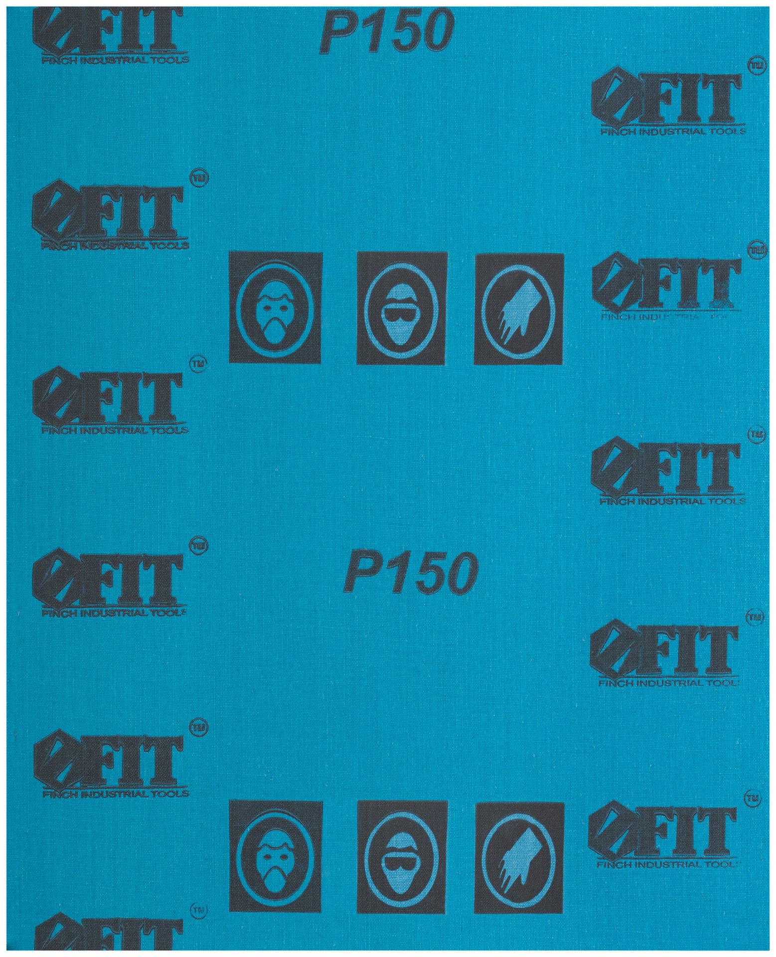 Листы шлифовальные водостойкие на тканевой основе, алюминий-оксидные, Профи 230х280 мм, 10 шт. Р 150 (38197)