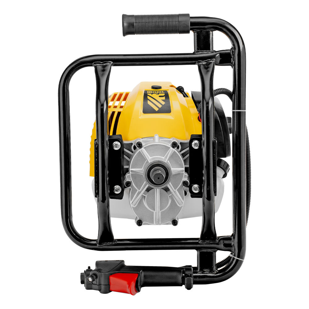 Мотобур DX-52, объем двигателя 52 см3, соединение 20 мм, без шнека Denzel (56001)