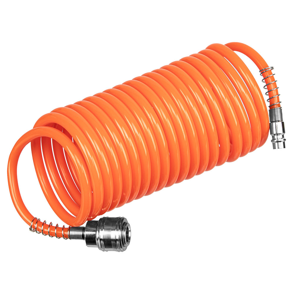 Набор пневмоинструмента, 5 предметов, быстросъемное соединение, краскораспылитель с нижним бачком Matrix (57302)