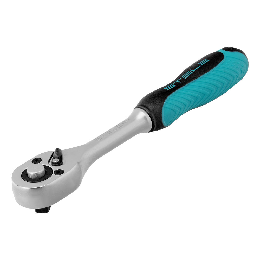 Набор торцевых головок с трещоткой, 1/4, 26 предметов Stels