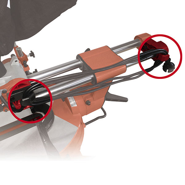 Пила торцовочная Einhell TE-SM 2131 Dual, 1600Вт,210х30мм,пропил 310х65мм,расширители X-Tend (4300860)