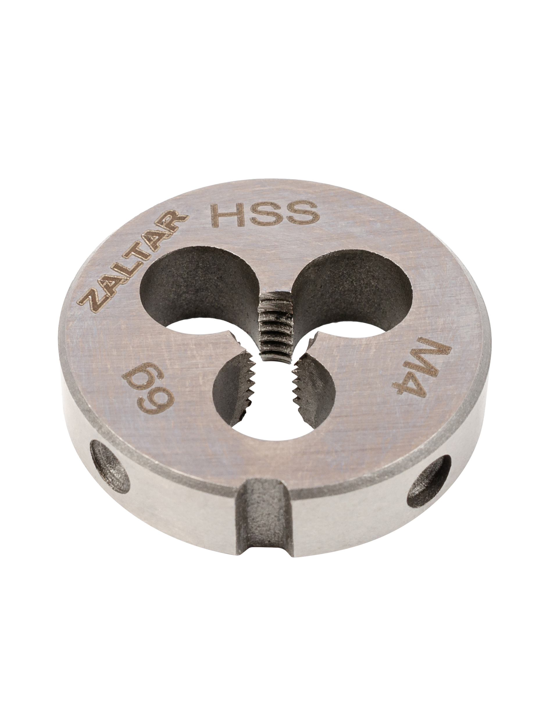 Плашка круглая резьбонарезная HSS, DIN 223 B (DIN EN 22568), M4 x 0.7, 20 x 5 (ZA-10402)