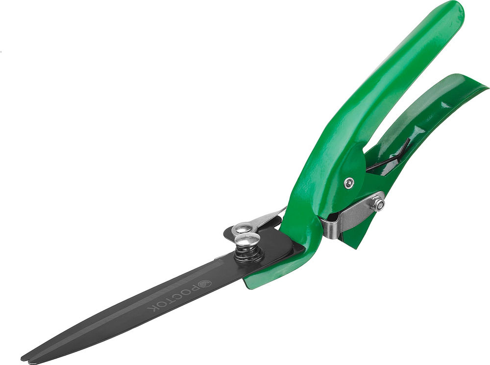 Ножницы для стрижки травы РОСТОК 315 мм, углеродистая сталь, закаленные лезвия, стальные ручки 422005