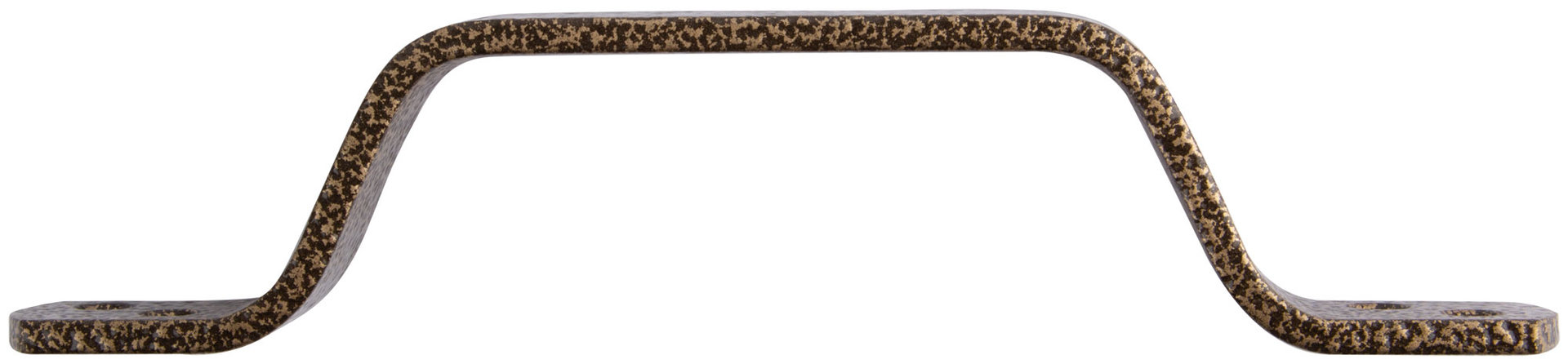 Ручка скоба плоская, 85 мм, антик бронза (66793)