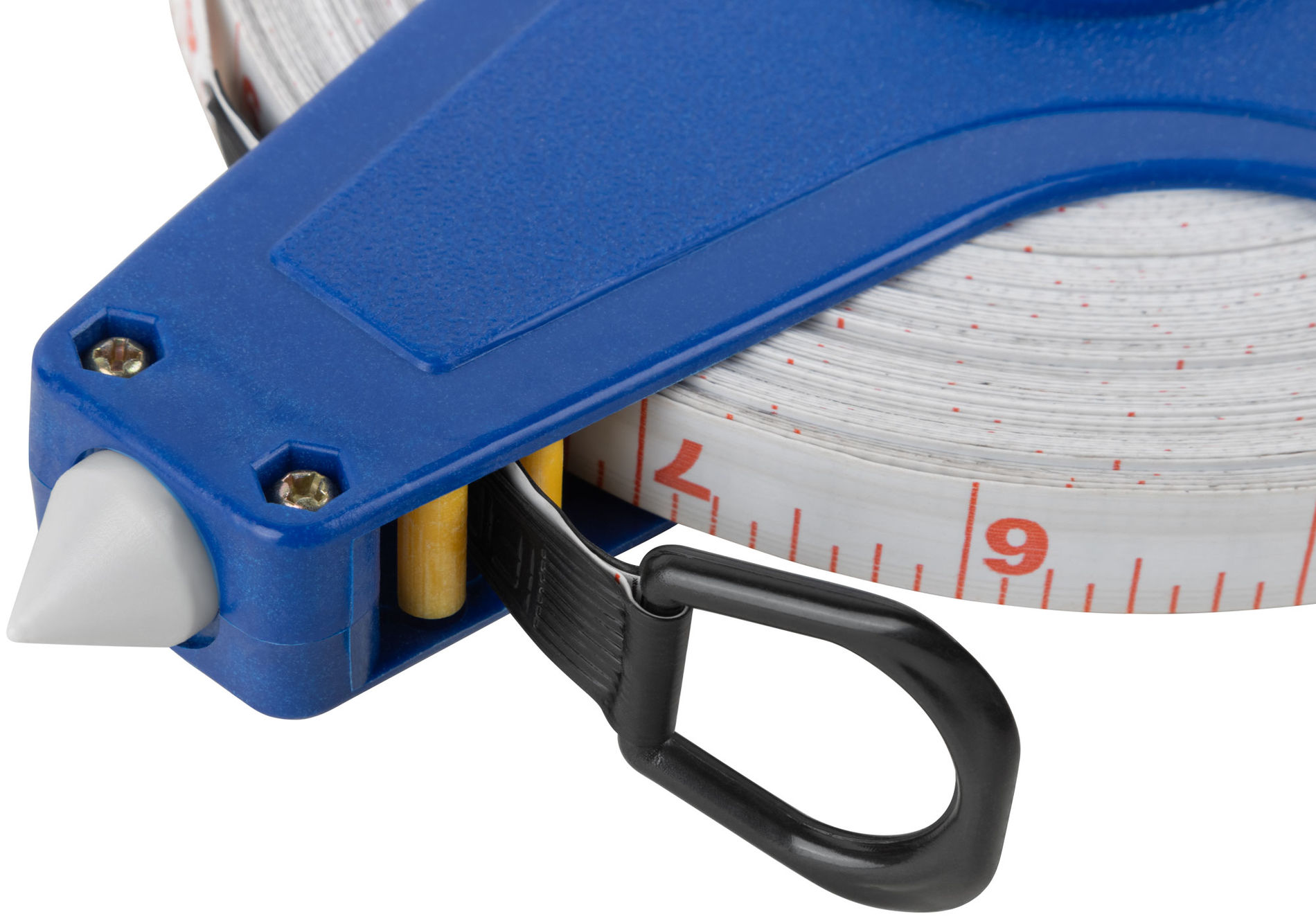 Рулетка геодезическая, открытый корпус, фибергласовая лента 50 м (17773М)