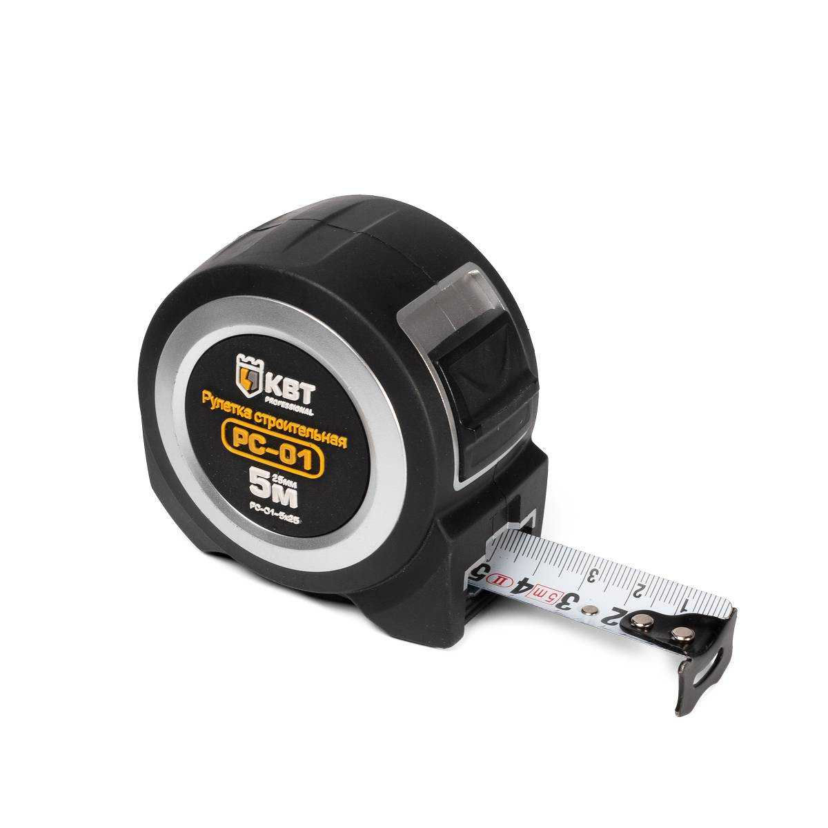 Рулетка строительная РС-01-5х25 (КВТ) 78650