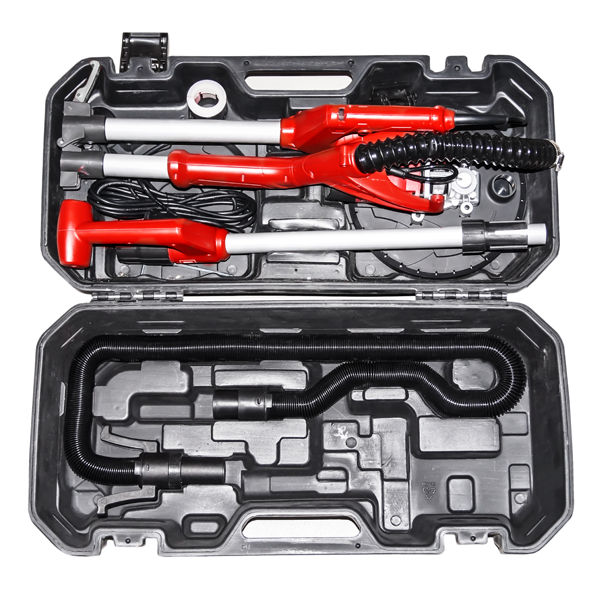 Шлифмашина д/стен и потолка Einhell TC-DW 225, 600Вт,телеск.рукоятка,кейс (4259930)