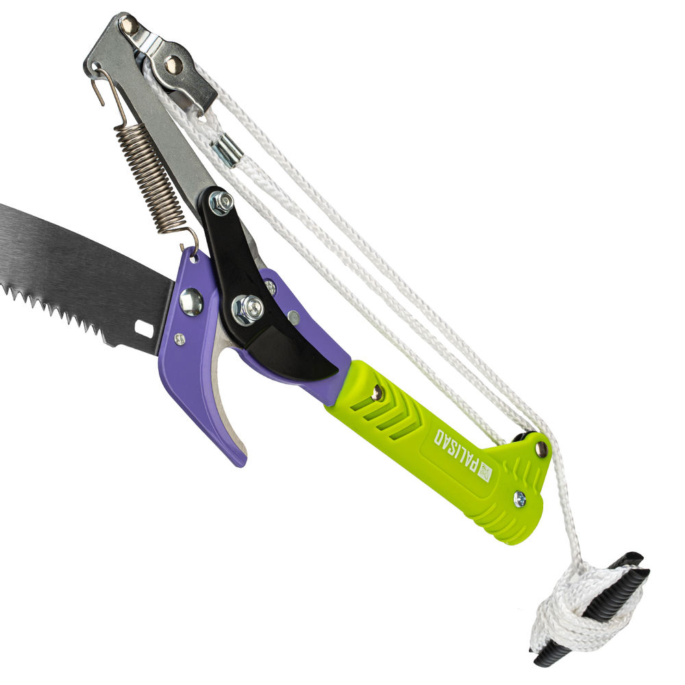 Сучкорез штанговый с пилой, прямой рез, пластиковая тулейка 25 мм, Palisad (60581)