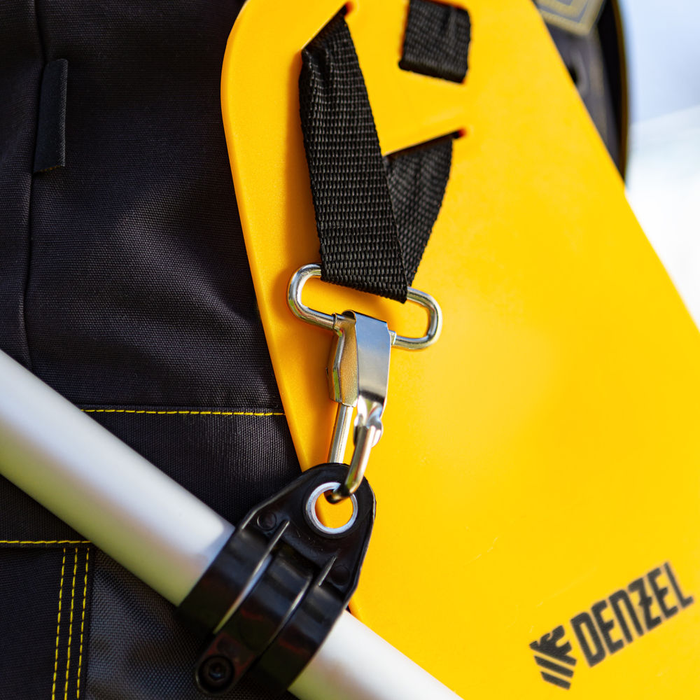 Триммер бензиновый DGT 330, 33 см3, 1.8 л. с, неразъемная штанга, состоит из 2 частей Denzel (96234)