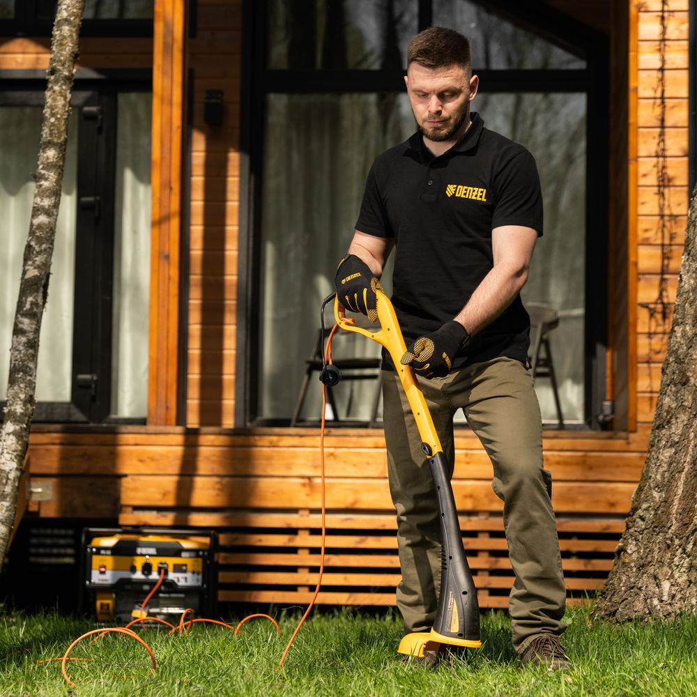 Удлинитель-шнур силовой Garden Series, б/з, ПВС, 20м, 1 розетка, 2 x 1,5 мм, Denzel (37404)