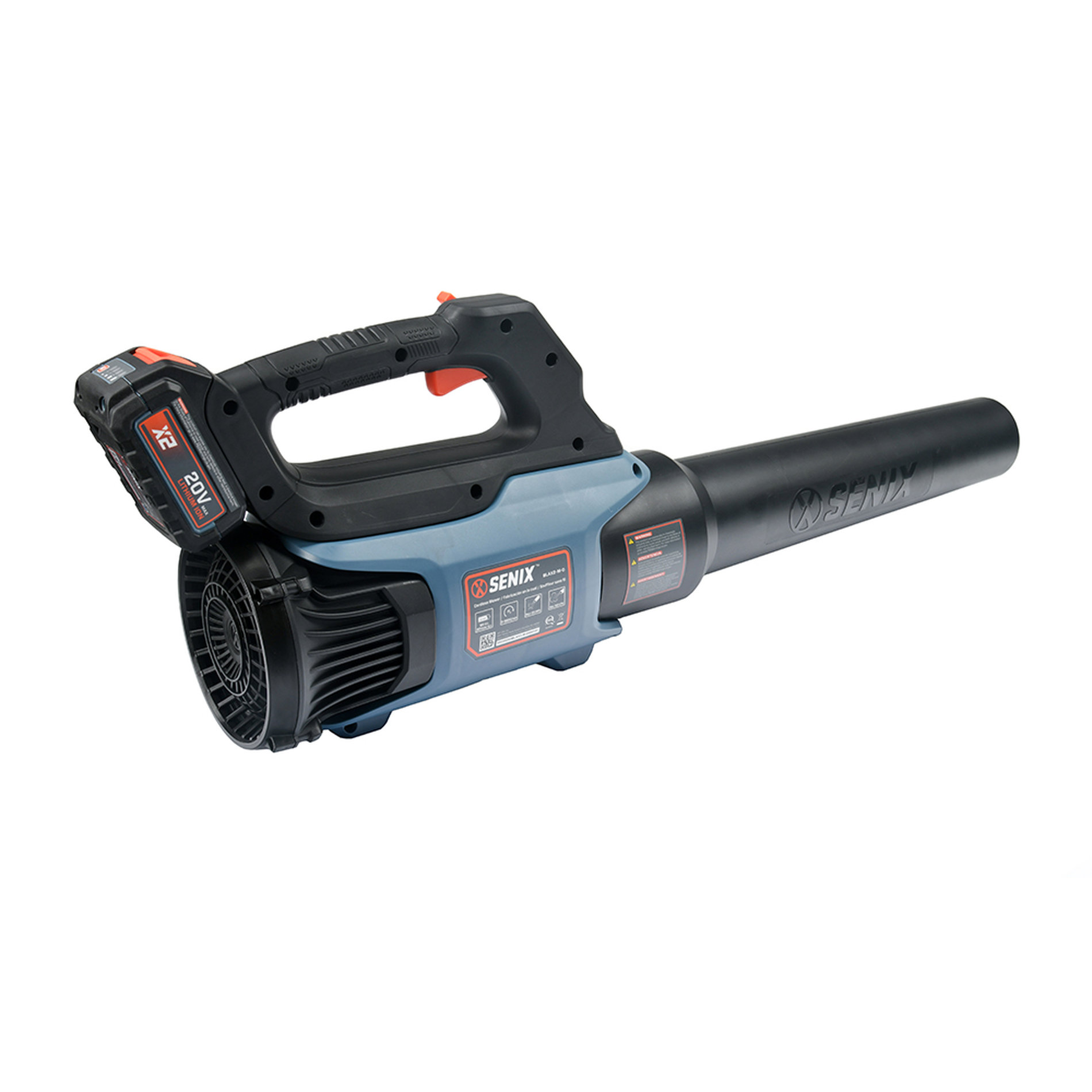 Воздуходувка аккумуляторная, серия X2, 20В, 1 АКБ и ЗУ