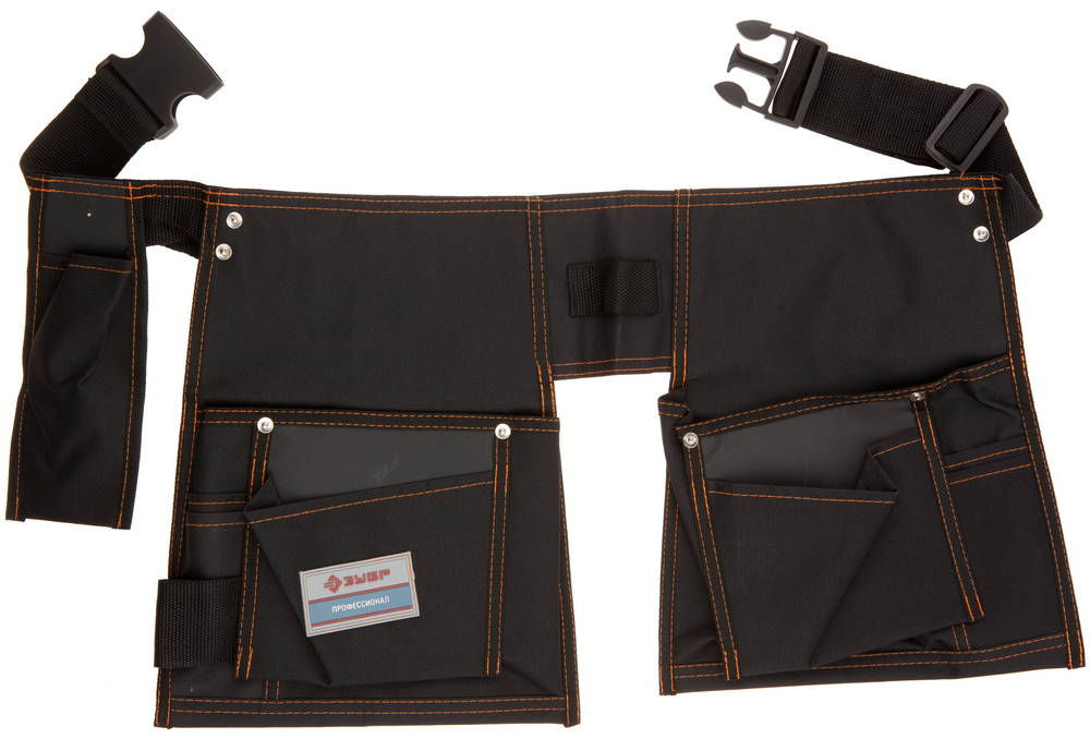 Пояс для инструментов с 13 карманами нейлоновый ЗУБР 38654