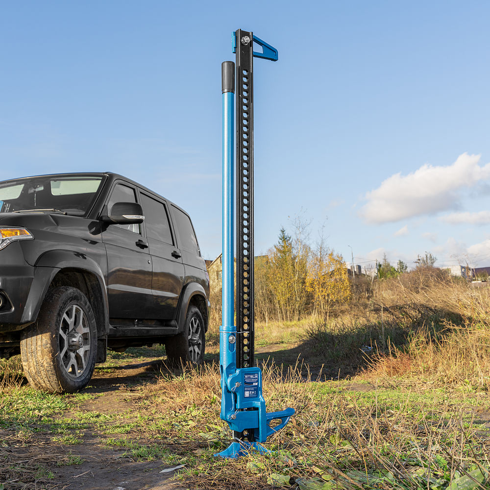 Домкрат реечный профессиональный 3 т, 115-1030 мм. HigH Jack Stels