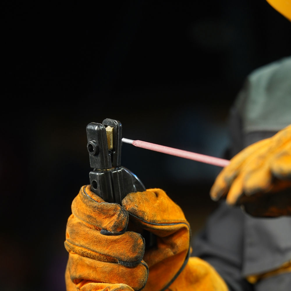 Электроды DER-46, диам. 4 мм, 1 кг, рутиловое покрытие Denzel (97516)