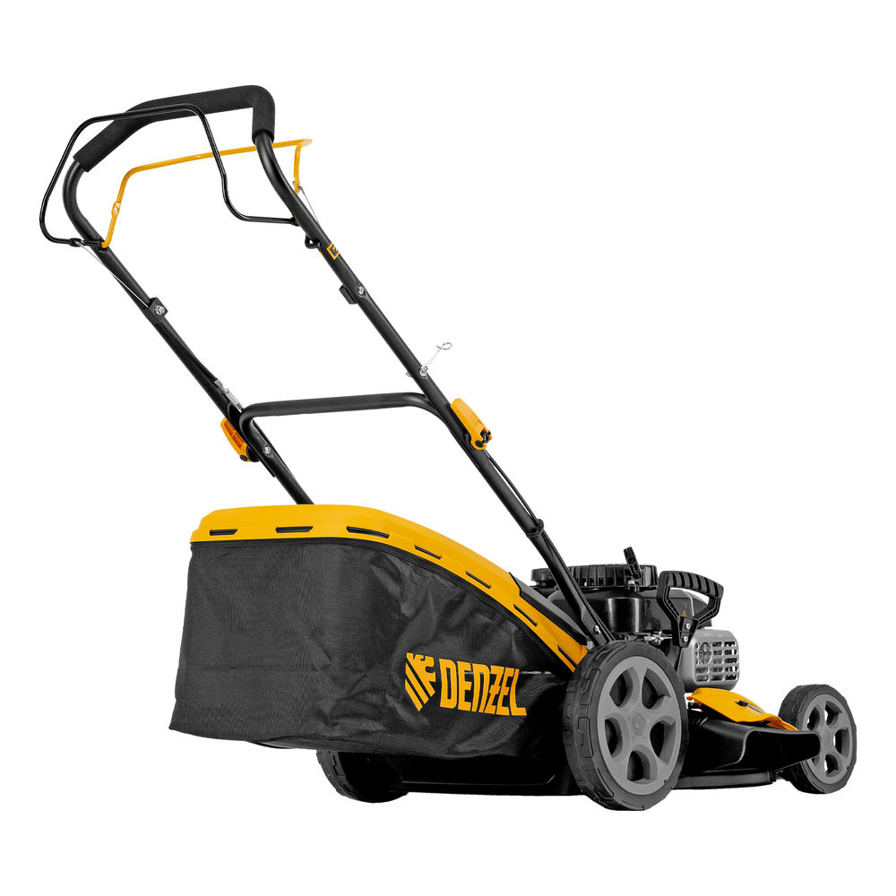 Газонокосилка бензиновая GLR-460SP-ZS, 149 см3, ширина 46 см, привод, травосборник 65 л Denzel (58824)