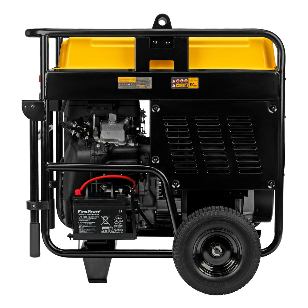 Генератор бензиновый PS-180EAD-3, 18 кВт,230/400 В, 65л, разъем ATS,перекл.режима,эл.старт Denzel (946994)