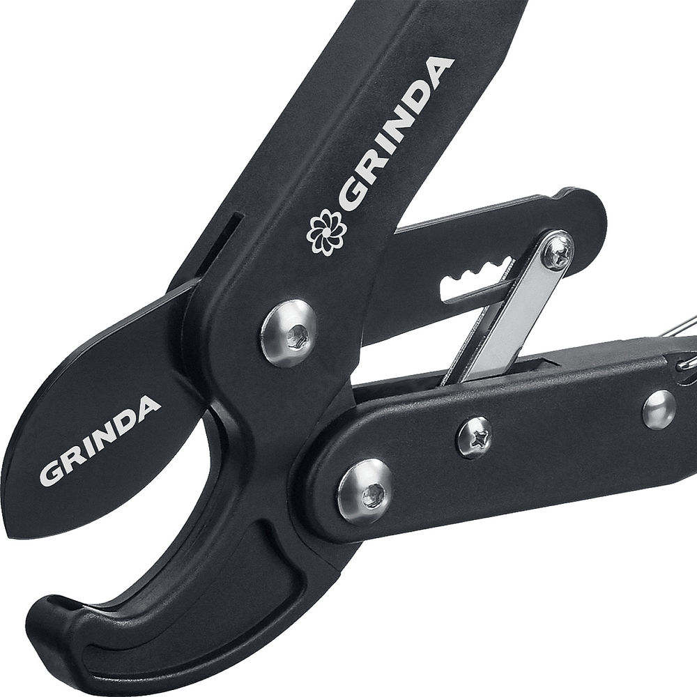 Контактный сучкорез C-410A, длина 410 мм, лезвия из высокоуглеродистой стали, композитные рукоятки, храповый механизм, PROLine GRINDA 424520