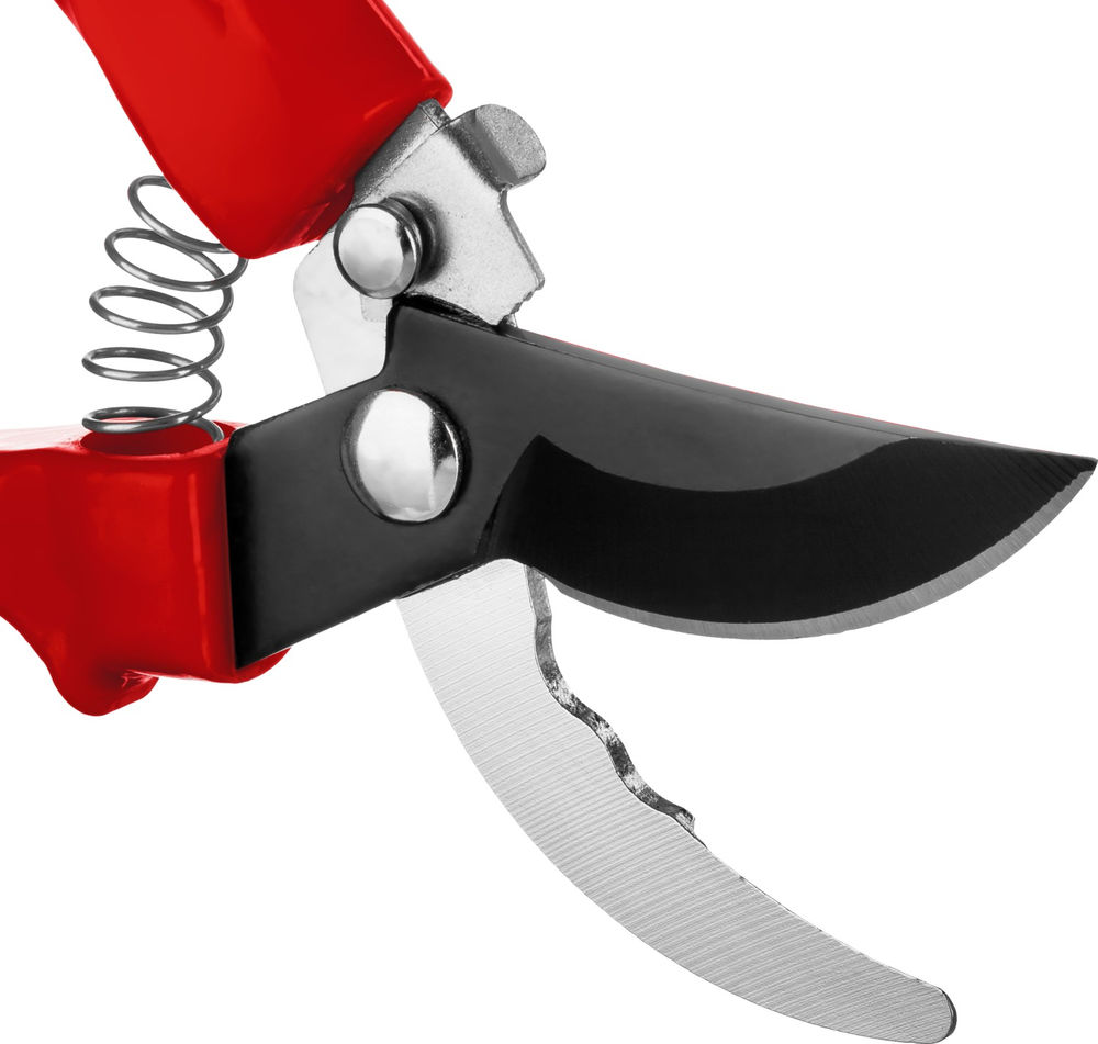 Плоскостной секатор G-35, 200 мм, закаленные лезвия, тефлоновое покрытие, пластиковые рукоятки GRINDA 40212_z02